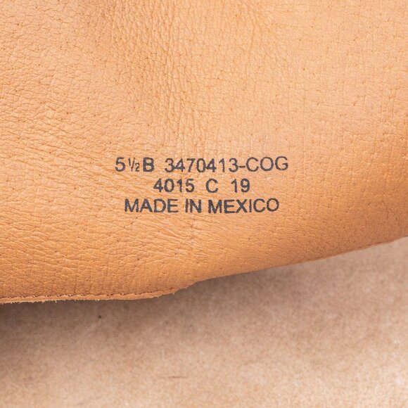 Frye Women Melissa Button 2 Tan Leather Zip Equestrian Riding Boots sz 5.5 - Picture 9 of 10